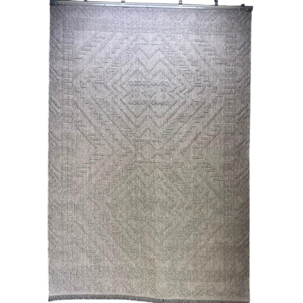 سجاد خيش بيكاسو تركي RE7509 رصاصي فاتح مقاس 120*170