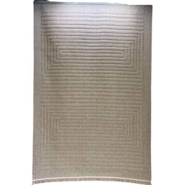 Turkish PICASSO Jute Rug RE7510 BEIGE Size 300*400