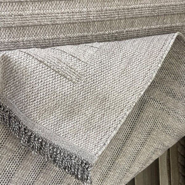 سجاد خيش بيكاسو تركي RE7510 رصاصي فاتح مقاس 200*300