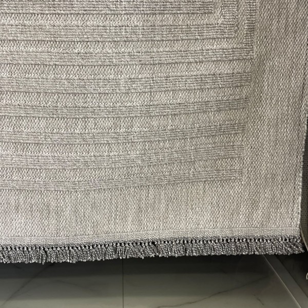 سجاد خيش بيكاسو تركي RE7510 رصاصي فاتح مقاس 200*300