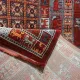 سجاد بلاتينيوم افغاني بخاري تركي H0171B احمر مقاس 80*150
