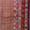 Platinum Afghan Bukhari Turkish Rug H0171B Red Size 400*500