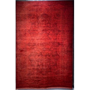 Platinum Afghan Bukhari Turkish Rug H0195C Red Size 400*500