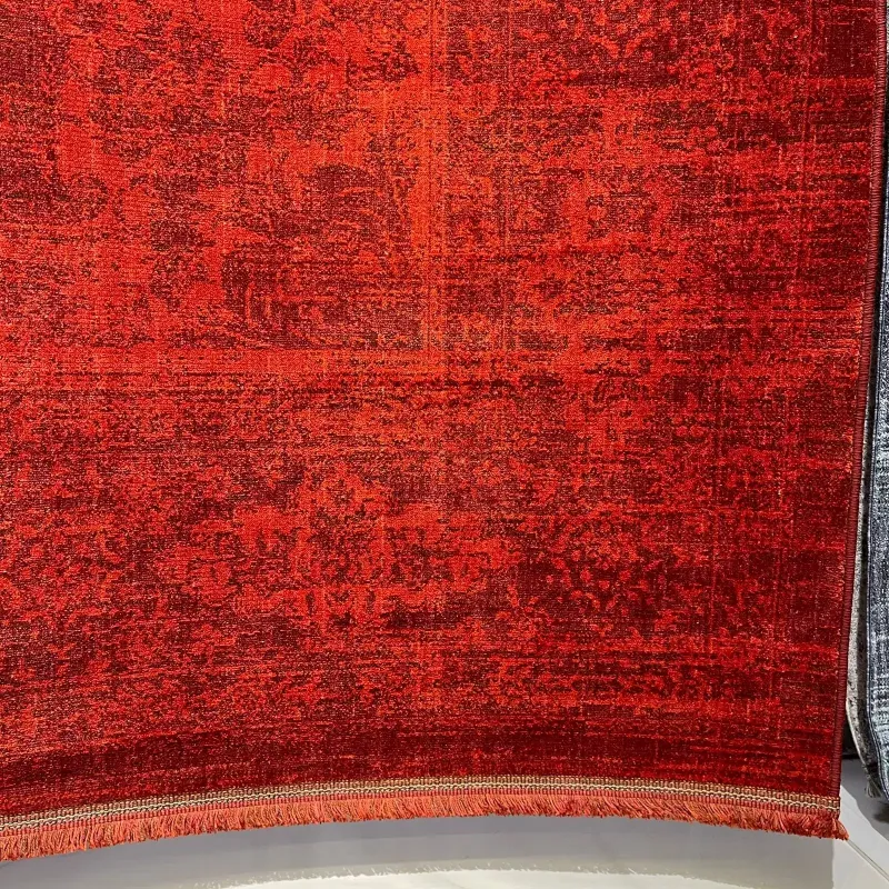 سجاد بلاتينيوم افغاني بخاري تركي H0195C احمر مقاس 150*220 - سجاد بخارى