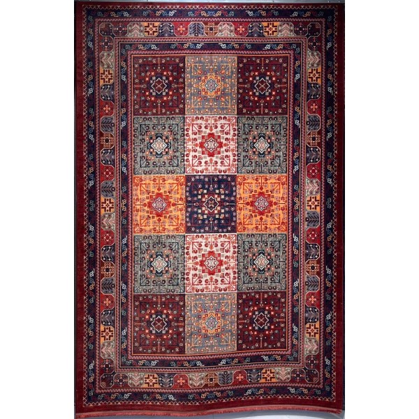 سجاد بلاتينيوم افغاني بخاري تركي OL406C احمر مقاس 250*350