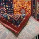 سجاد بلاتينيوم افغاني بخاري تركي OL406C احمر مقاس 100*200 - سجاد بخارى