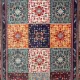 سجاد بلاتينيوم افغاني بخاري تركي OL406C احمر مقاس 100*200 - سجاد بخارى