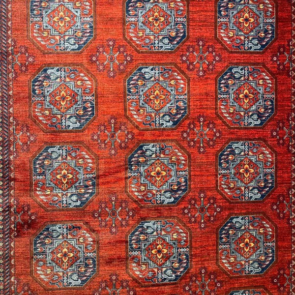 سجاد بلاتينيوم افغاني بخاري تركي OL433A احمر مقاس 300*400
