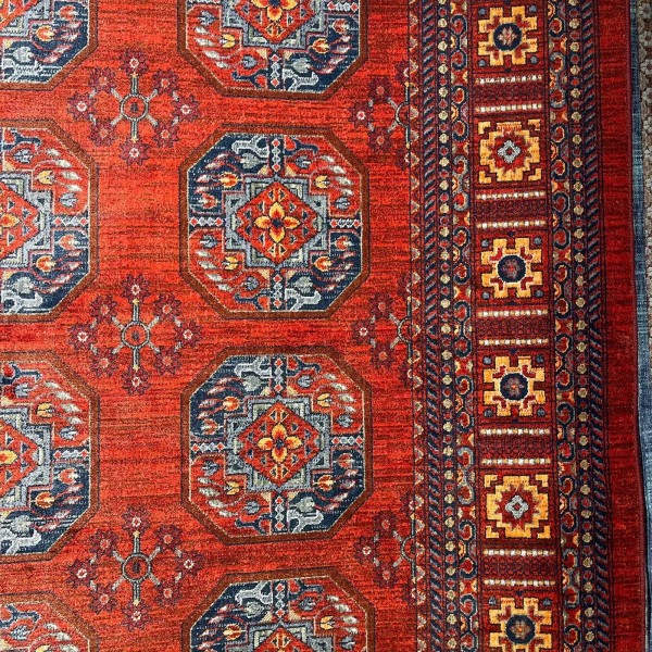 سجاد بلاتينيوم افغاني بخاري تركي OL433A احمر مقاس 300*400