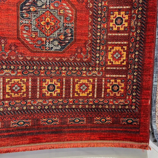 سجاد بلاتينيوم افغاني بخاري تركي OL433A احمر مقاس 300*400