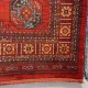 سجاد بلاتينيوم افغاني بخاري تركي OL433A احمر مقاس 80*150