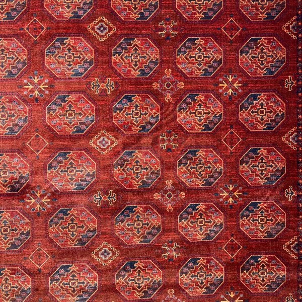 سجاد بلاتينيوم افغاني بخاري تركي OL434B احمر مقاس 200*300