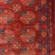 سجاد بلاتينيوم افغاني بخاري تركي OL434B احمر مقاس 150*220 - سجاد بخارى