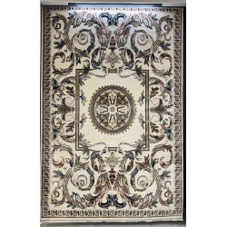 سجاد تركي قصور نقش ايراني كريم مقاس 300*400