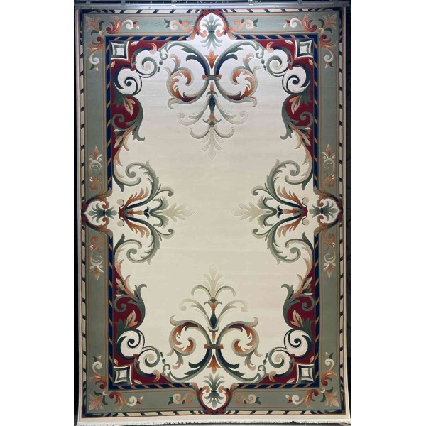 RAMADA Turkish Rug Korean 43631A green - 100x200 cm Area Rug