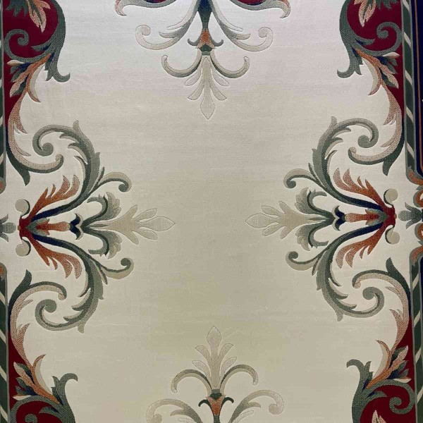 RAMADA Turkish Rug Korean 43631A NAVY RED - 100x200 cm Area Rug