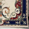 RAMADA Turkish Rug Korean 43631A NAVY RED - 100x200 cm Area Rug