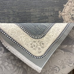 سجاد تركي لوريان 41254A سماوي بيج فاتح مقاس 150*220