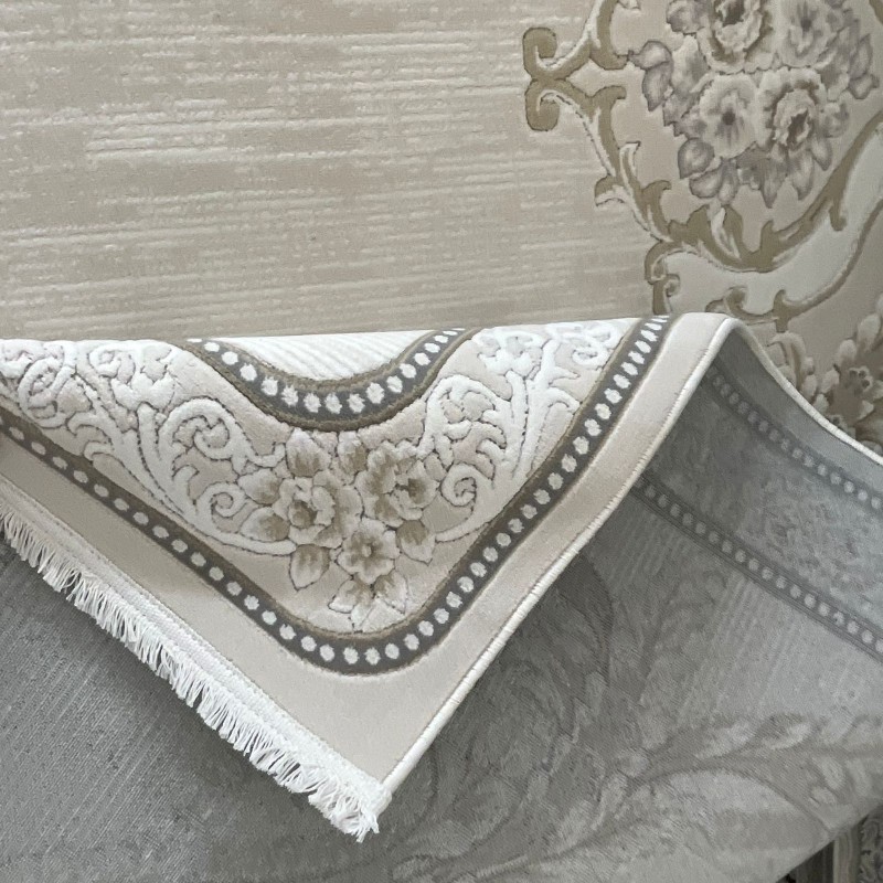 سجاد تركي لوريان 41254A بيج فاتح مقاس 300*400