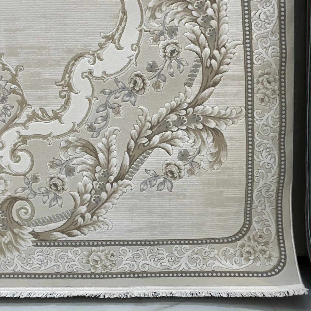 سجاد تركي لوريان 41254A بيج فاتح مقاس 150*220