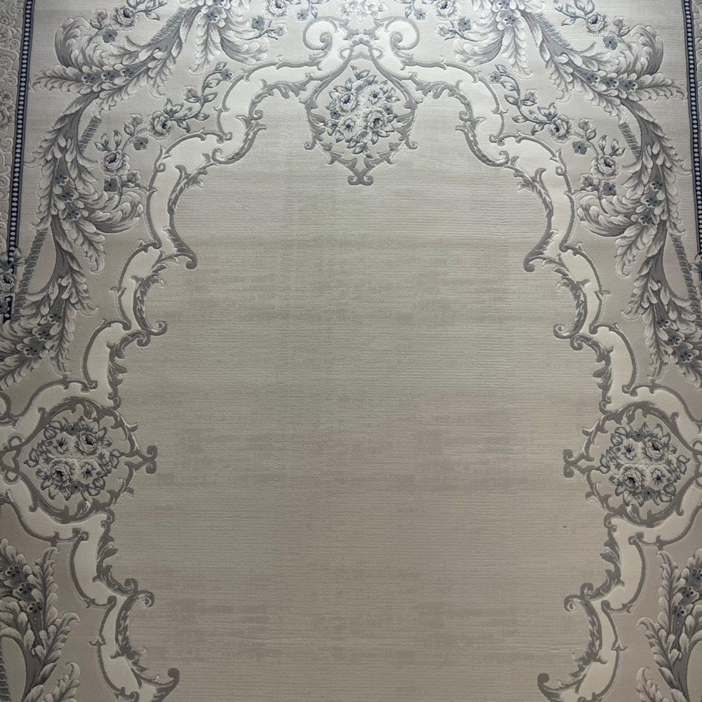 سجاد تركي لوريان 41254A بيج فاتح سماوي مقاس 80*150