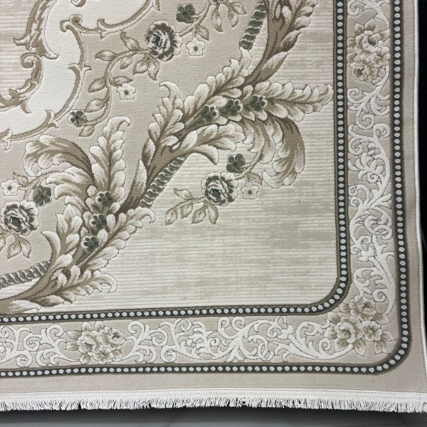Turkish Lorian 41254A Rug Light beige gray Size 200*300