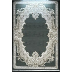 سجاد تركي لوريان 41254A بيج فاتح بترولي مقاس 80*150