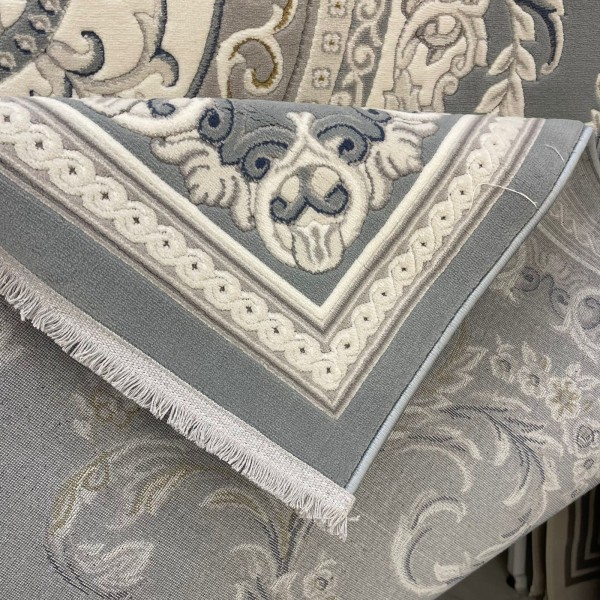 سجاد تركي روما 41580A سماوي مقاس 150*220
