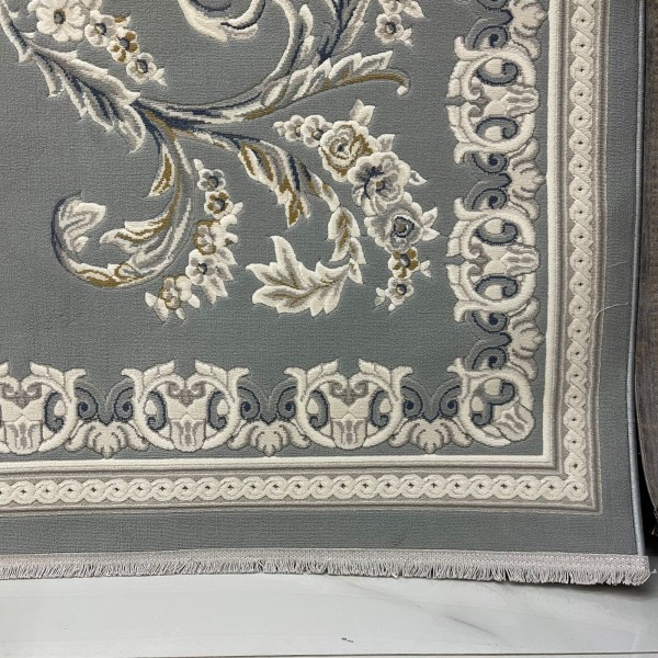سجاد تركي روما 41580A سماوي مقاس 150*220