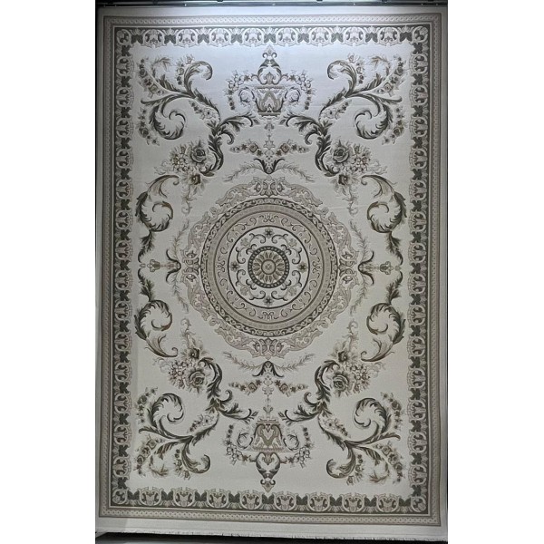 Turkish Lorian 41580A Rug cream green Size 80*150