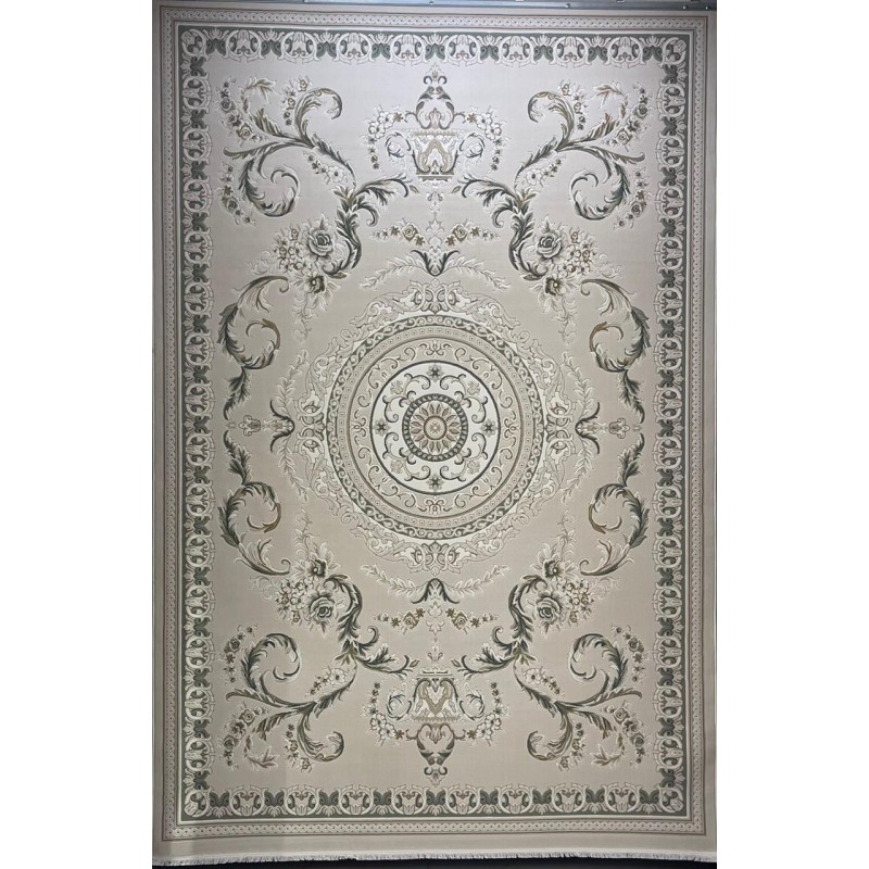 سجاد تركي روما 41580A بيج فاتح مقاس 150*220