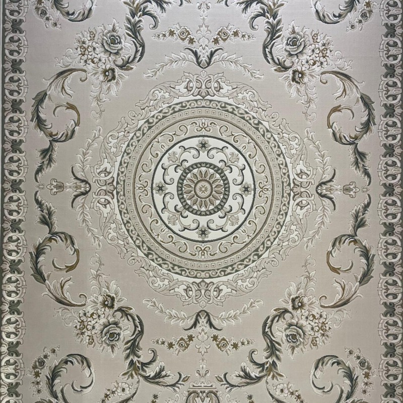 سجاد تركي روما 41580A بيج فاتح مقاس 150*220