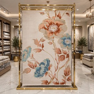 Turkish rose Carpet 43638A CREAM terra Size 150*220