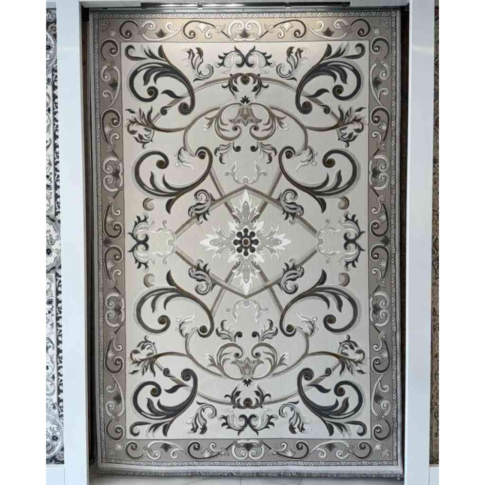 سجاد شرقي رويال تركي G0001 كريم مقاس 200*200 سجاد شرقي رويال تركي G0001 كريم مقاس 200*200