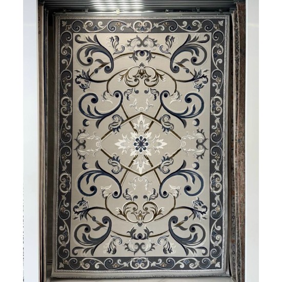 Royal Turkish Oriental Rug G0001 beige gray Size 100*200 Royal Turkish Oriental Rug G0001 beige gray Size 100*200