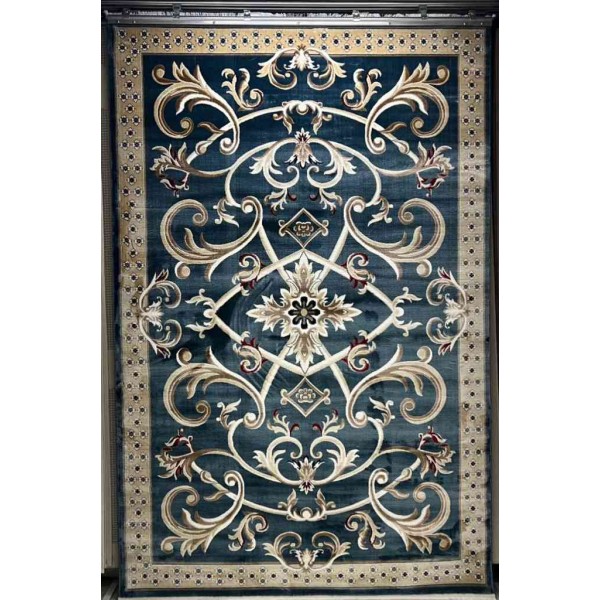 Turkish Ambassador carpet French engraving Blue size 200*300