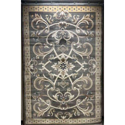 سجاد تركي سفير نقش فرنسي رصاصي مقاس 400*500