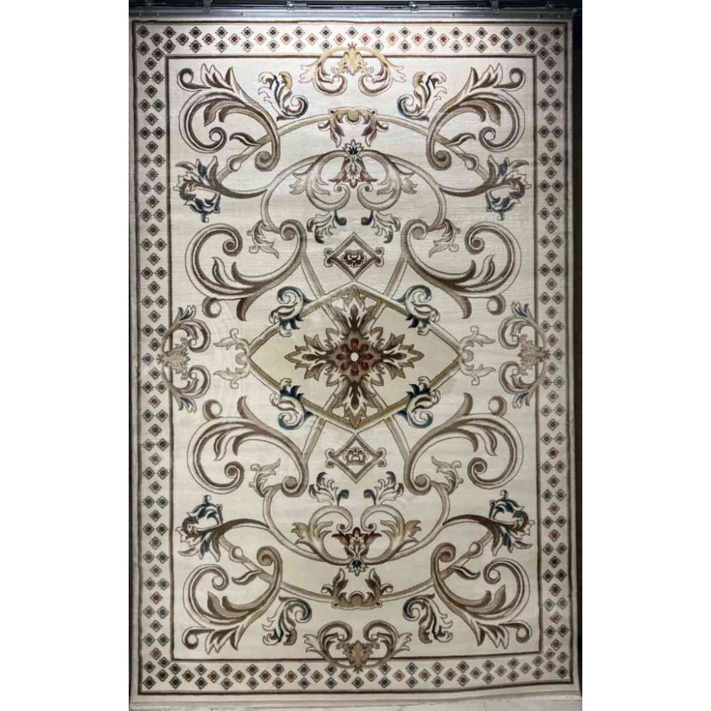 سجاد تركي سفير نقش فرنسي كريم مقاس 400*600 سجاد تركي سفير نقش فرنسي كريم مقاس 400*600