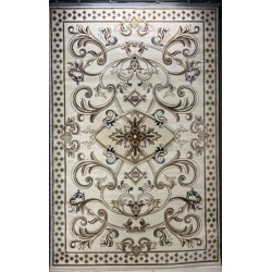 سجاد تركي سفير نقش فرنسي كريم مقاس 400*600