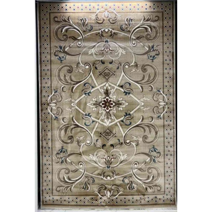 Turkish Ambassador carpet French engraving beige size 200*300