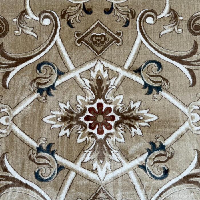 Turkish Ambassador carpet French engraving beige size 200*300