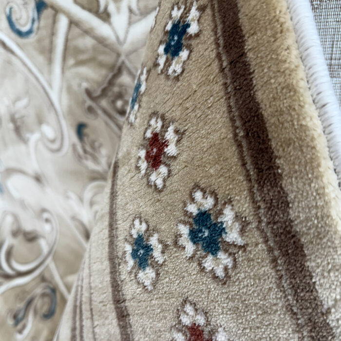 Turkish Ambassador carpet French engraving beige size 200*300