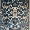 Turkish Ambassador carpet French engraving Blue size 200*300