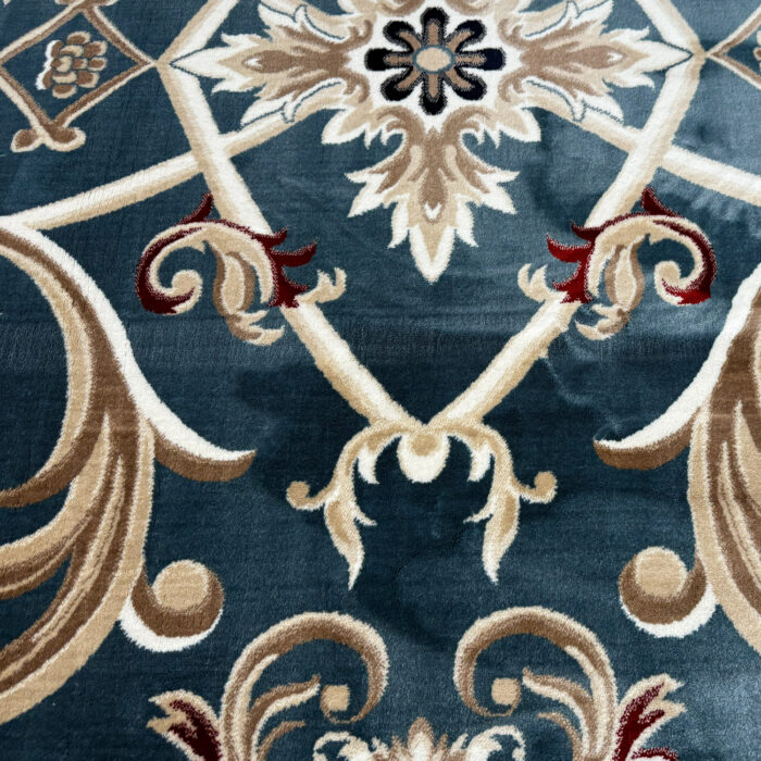Turkish Ambassador carpet French engraving Blue size 250*350