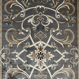 سجاد تركي سفير نقش فرنسي رصاصي مقاس 400*500 سجاد تركي سفير نقش فرنسي رصاصي مقاس 400*500