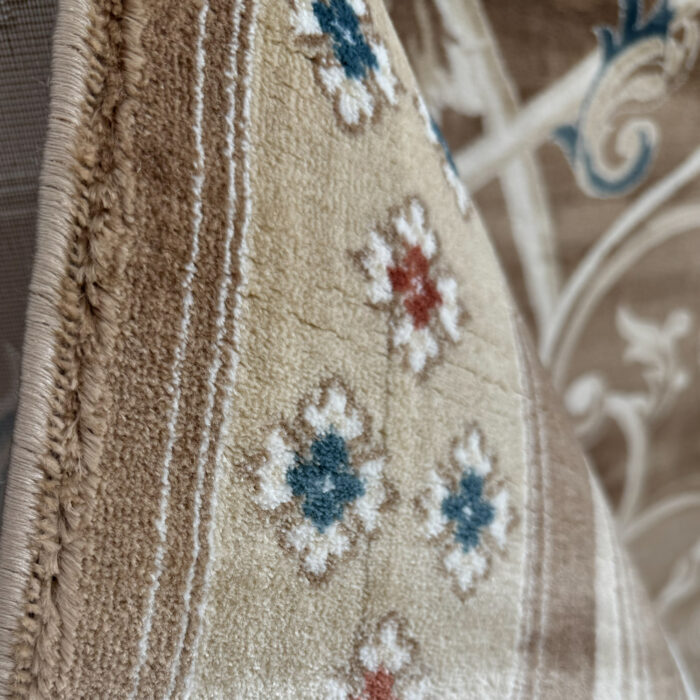 Turkish Ambassador carpet French engraving brown size 250*350