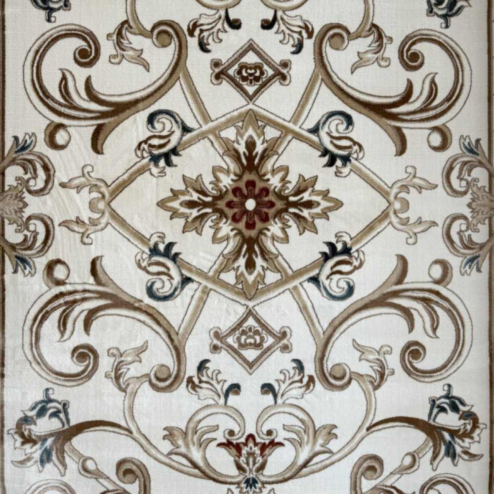 سجاد تركي سفير نقش فرنسي كريم مقاس 400*600 سجاد تركي سفير نقش فرنسي كريم مقاس 400*600