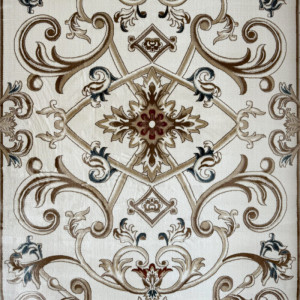 سجاد تركي سفير نقش فرنسي كريم مقاس 400*600 سجاد تركي سفير نقش فرنسي كريم مقاس 400*600