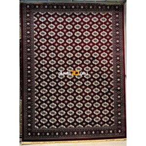 سجاد افغاني حرير ناعم بخارى 2003 احمر مقاس 80*150