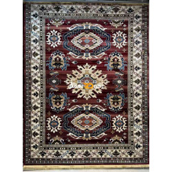 سجاد افغاني حرير ناعم بخارى 2005 احمر مقاس 80*150 سجاد افغاني حرير ناعم بخارى 2005 احمر مقاس 80*150